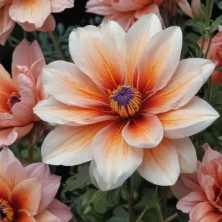 flower line work