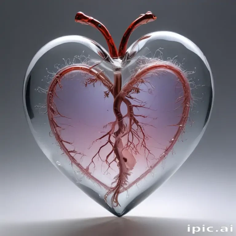 aesthetic transparent heart