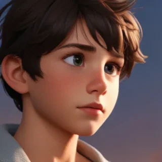 animated boy
