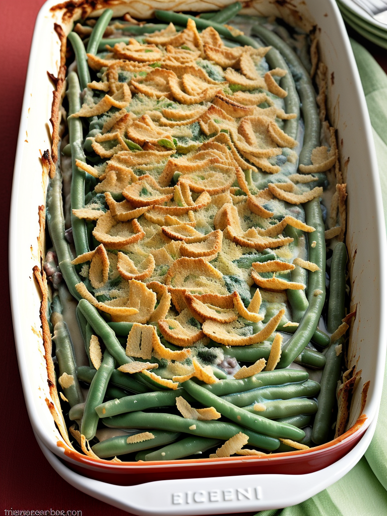 green bean casserole without mushrooms