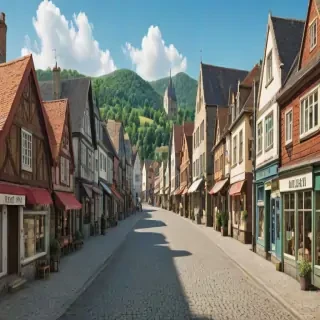 town background