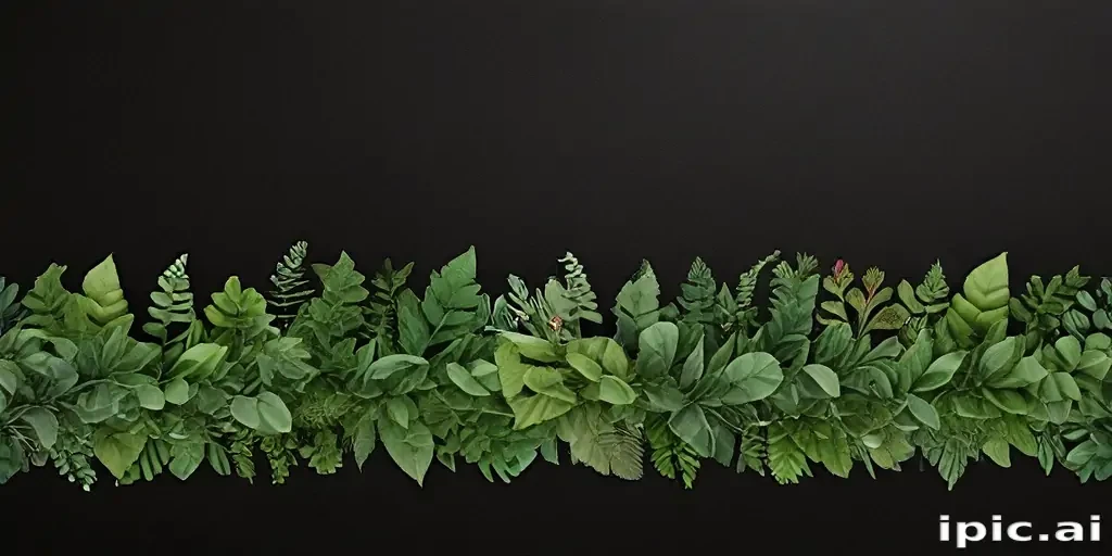 greenery border