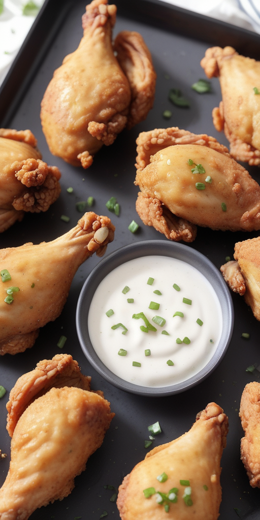 fried chicken with cornstarch no flour