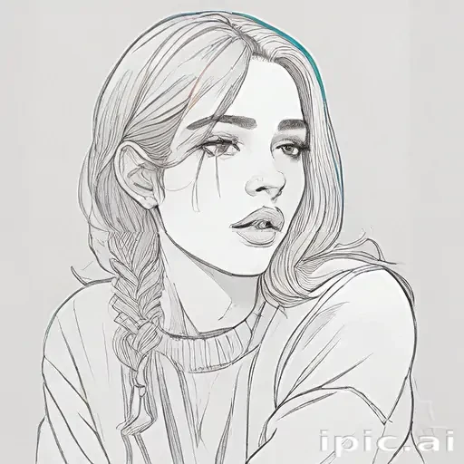 aesthetic line art