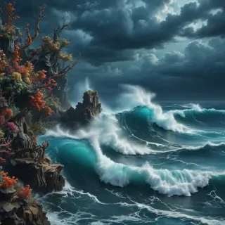 deep ocean wallpaper