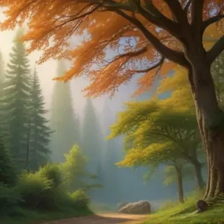 background trees