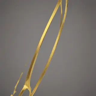 gold line png