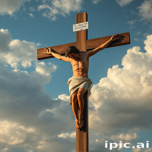 pics of jesus on the cross