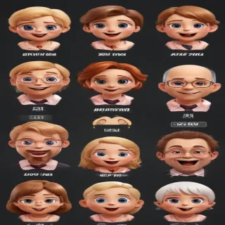 family emojis