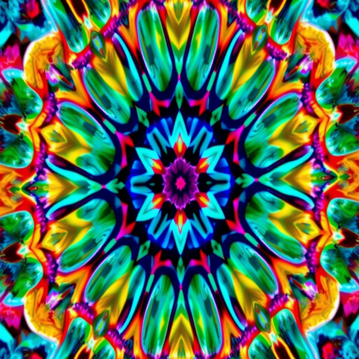 Create a high-resolution digital artwork of an abstract geometric pattern with vibrant colors and intricate shapes, captured using a Canon EOS R5 at f/4.0, ISO 100, 24mm focal length, with a macro lens for detailed texture, ensuring sharp focus and vivid color saturation.