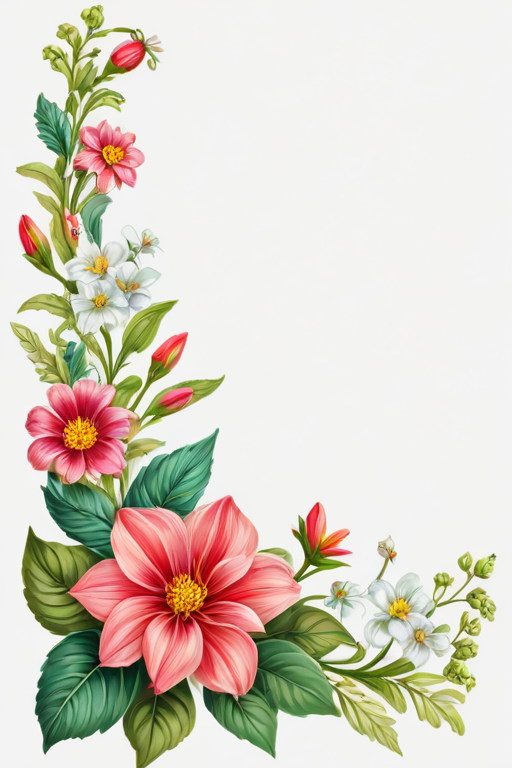 border flower png
