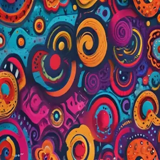 funky background