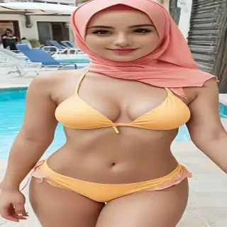 hijab bikini ai