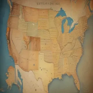map of united states of america