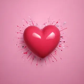 heart y2k wallpaper
