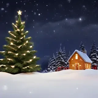 christmas story background