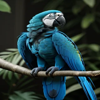 blue macaw