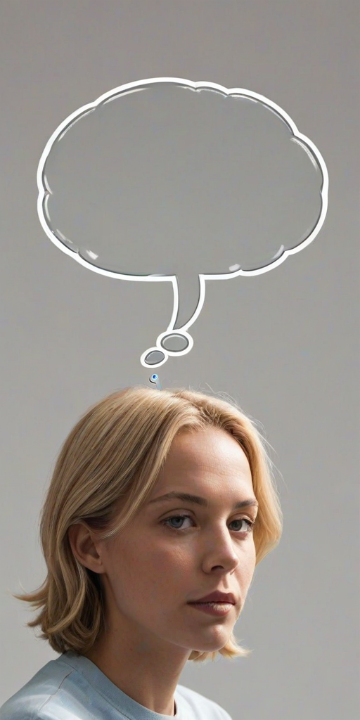 transparent thought bubble