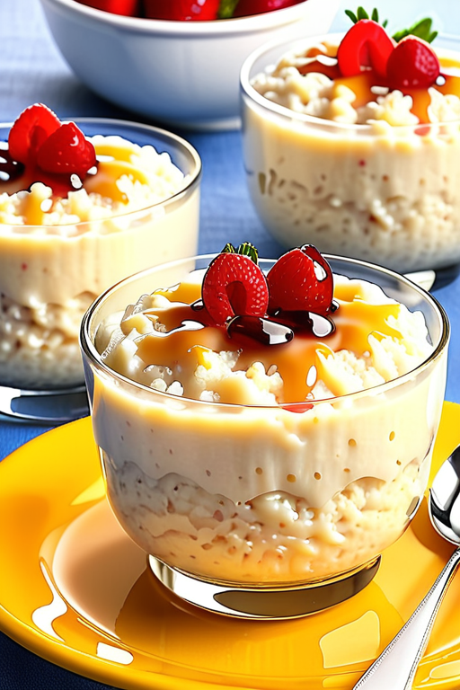 rice pudding with sweetened condensed milk
