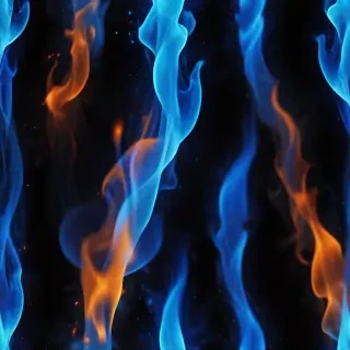 blue flame background