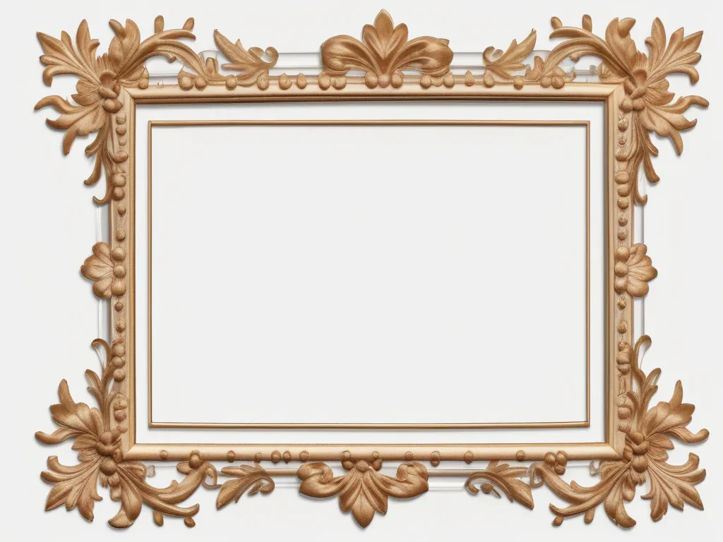 transparent border frame