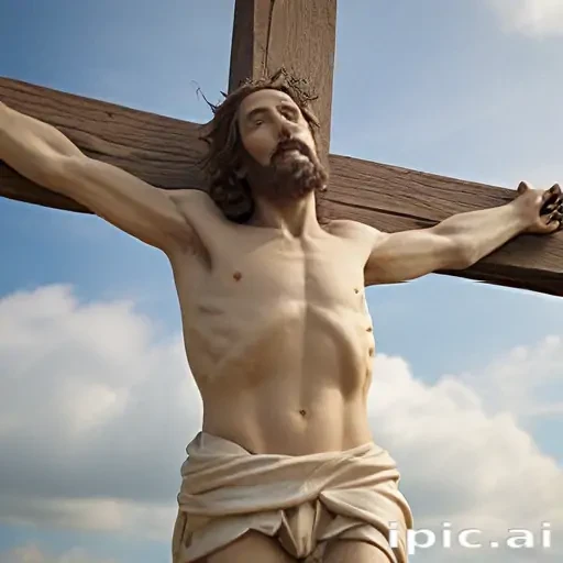 picture of jesus on the cross