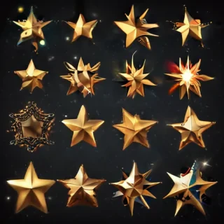 sparkling stars png
