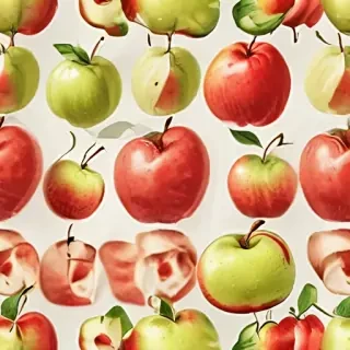 drawings of apples