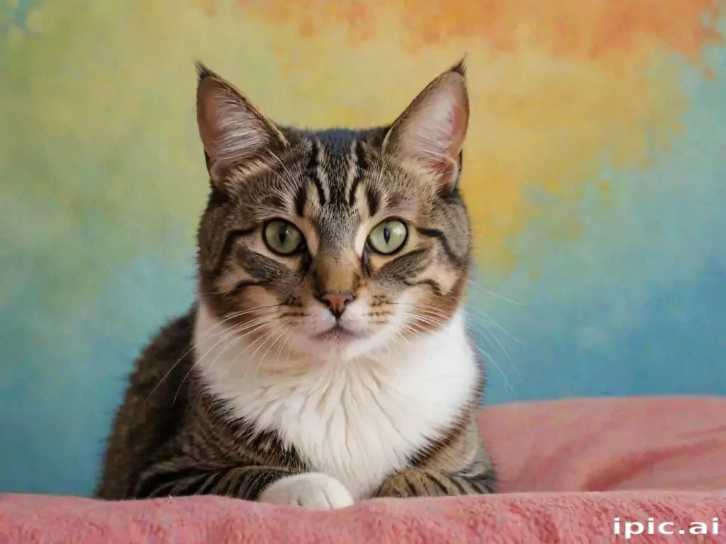 cat with background