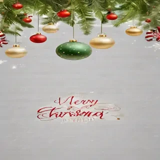 merry christmas transparent background