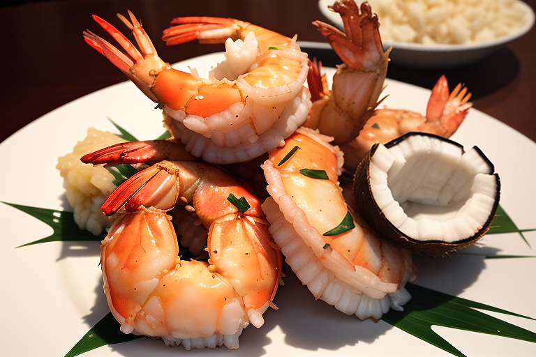 what goes with coconut shrimp