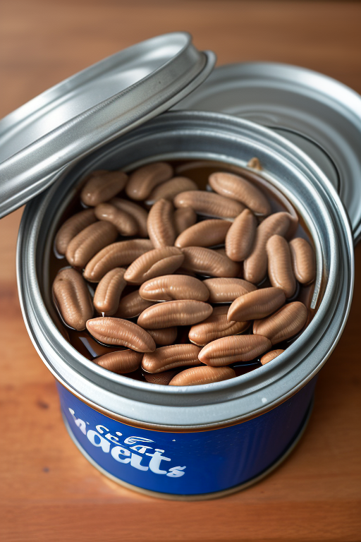 boiled peanuts in a can