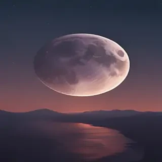 aesthetic crescent moon