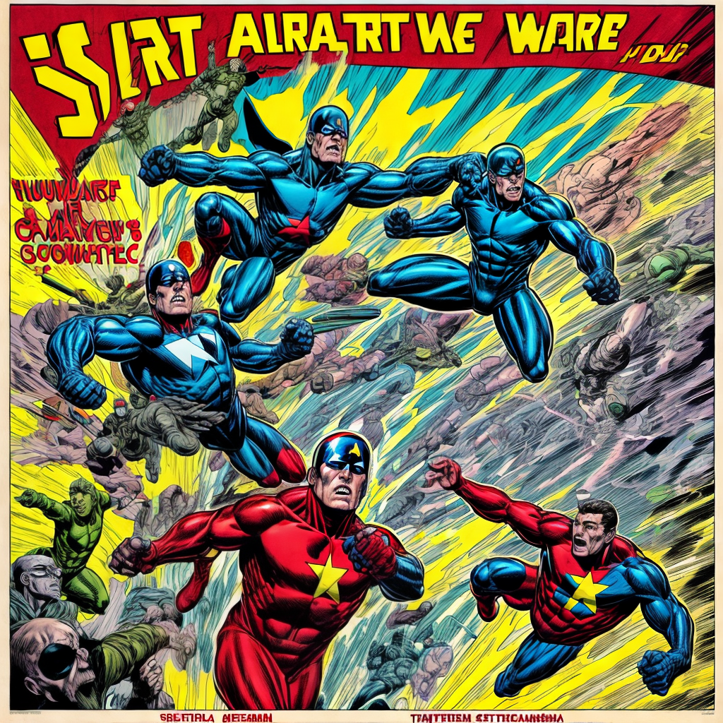 secret war comic poster