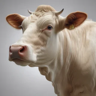 transparent cow