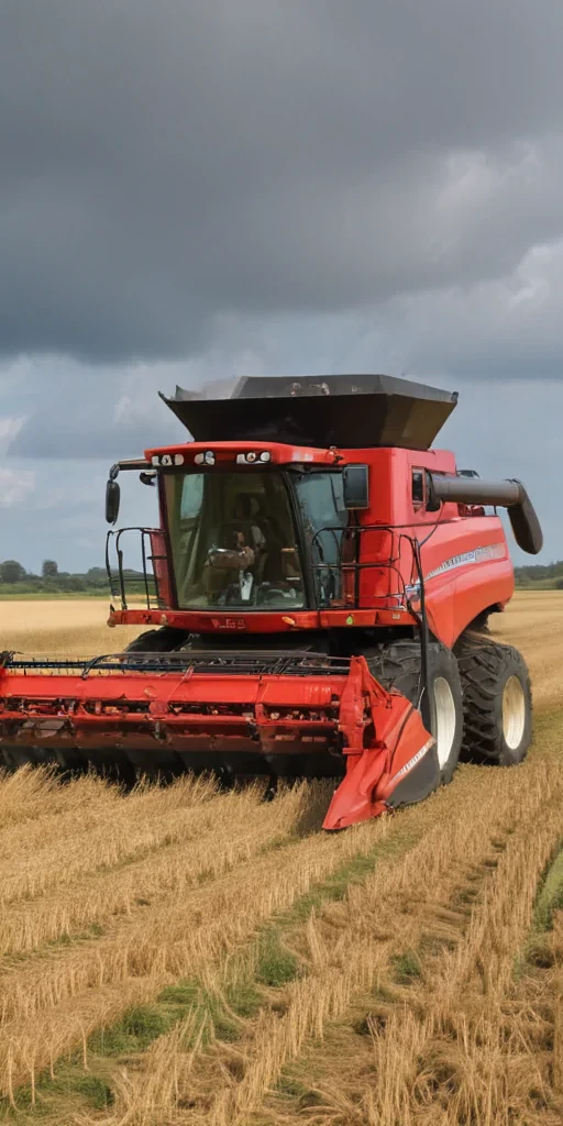 combine harvester