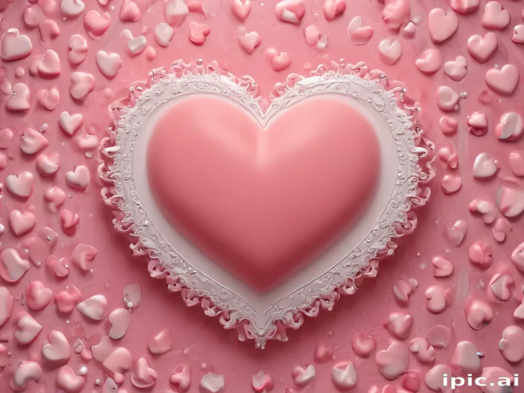 cute heart background