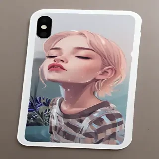 transparent aesthetic sticker