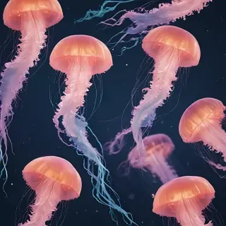 aesthetic jellyfish wallpaper
