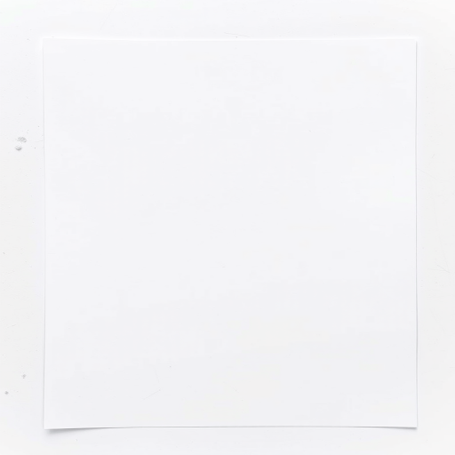 Create a high-resolution image of a blank document with a clean, minimalist design, captured with a DSLR camera at f/2.8 aperture, ISO 100, 1/200s shutter speed, top-down view, natural lighting, and sharp focus.