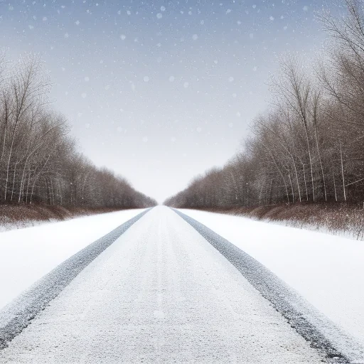 winter zoom background
