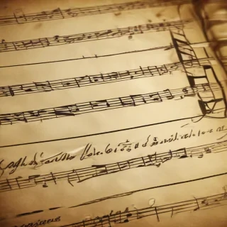 notes music background