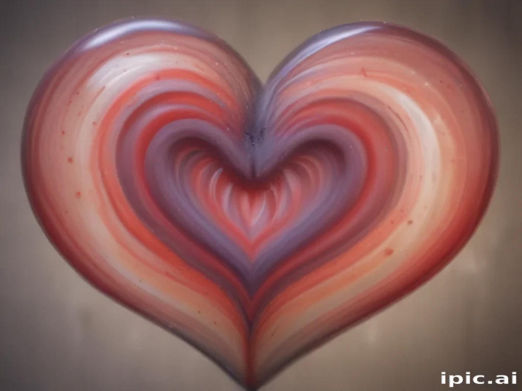blurred heart