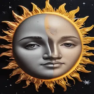 sun and moon
