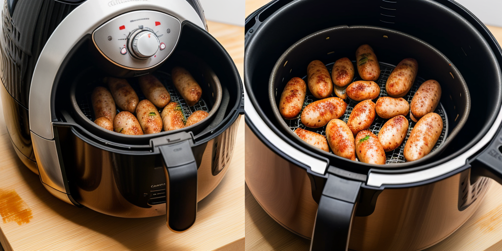 cooking chicken sausage in air fryer
