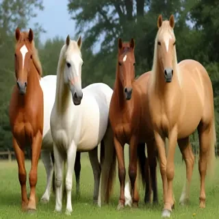 horses clip art