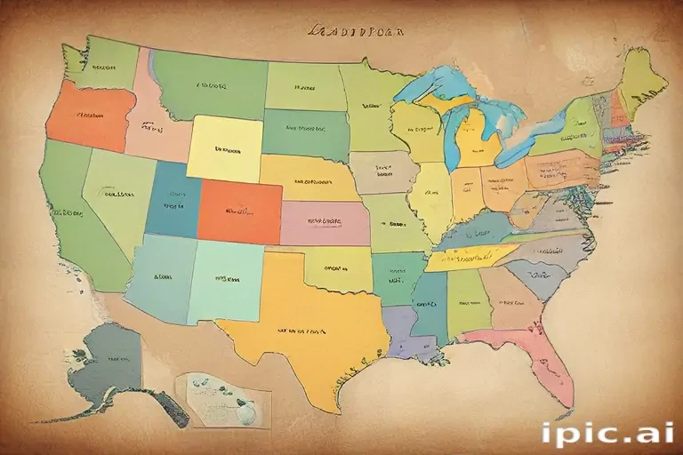 map of states
