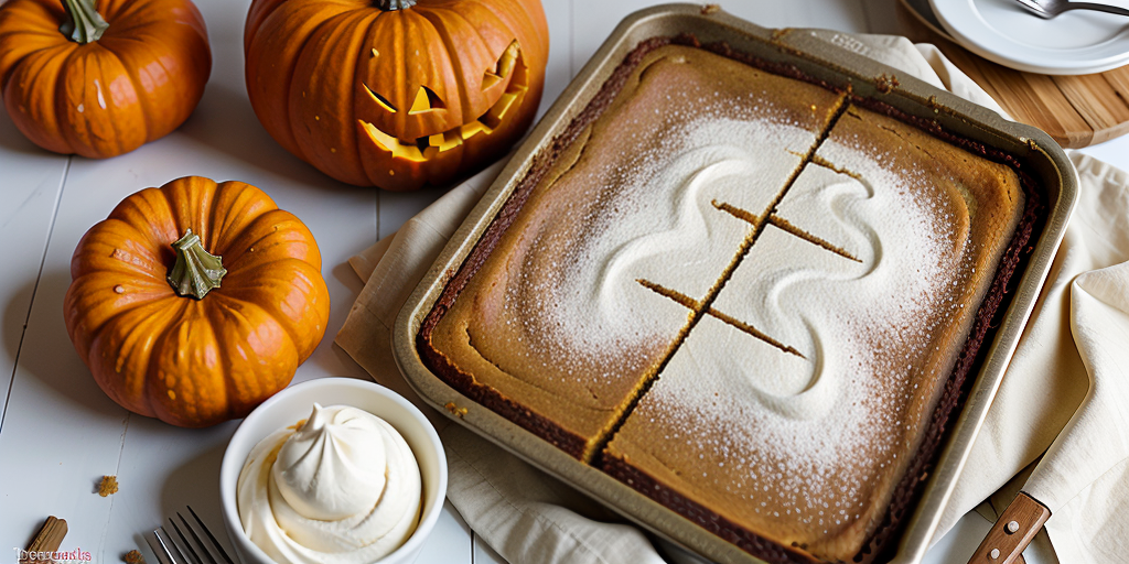 pumpkin bars using cake mix