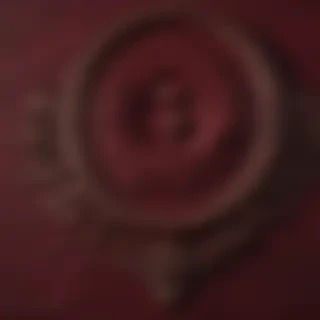 maroon aesthetic