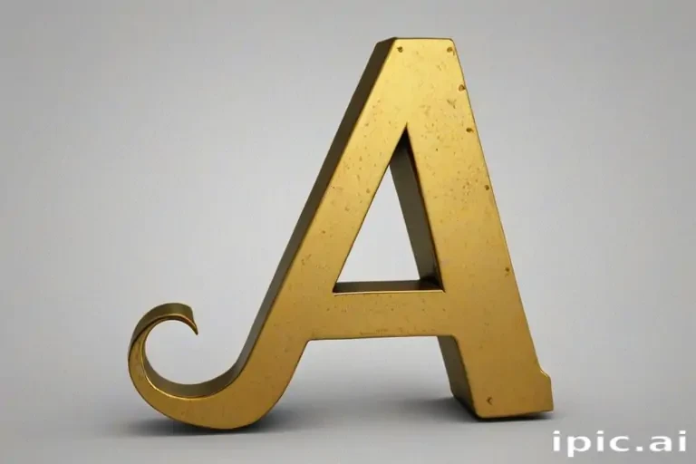 letter a png